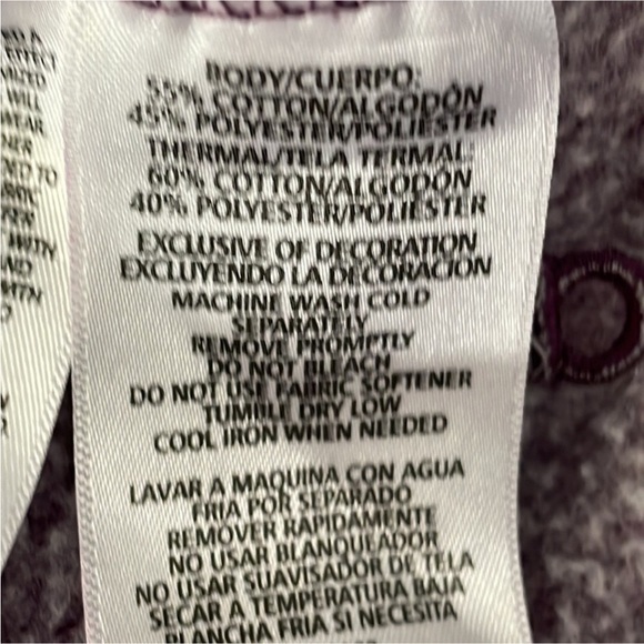 Calvin Klein Purple Cowlneck Sweatshirt - Picture 5 of 6